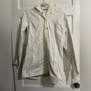 Columbia Women's Hooded Outdoor Jacket in Cream